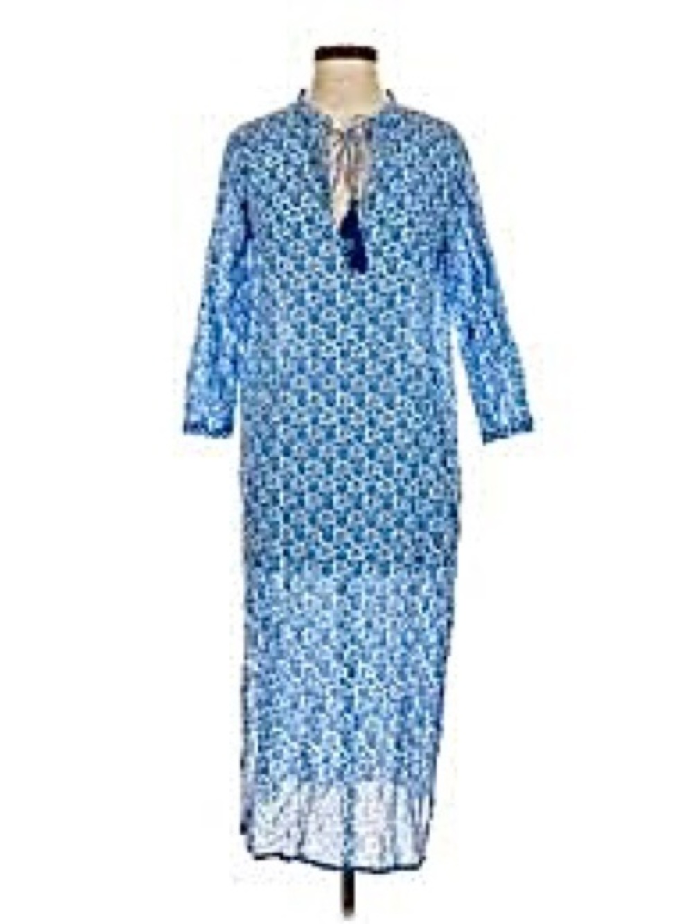Pomegranate beach cover-up, M